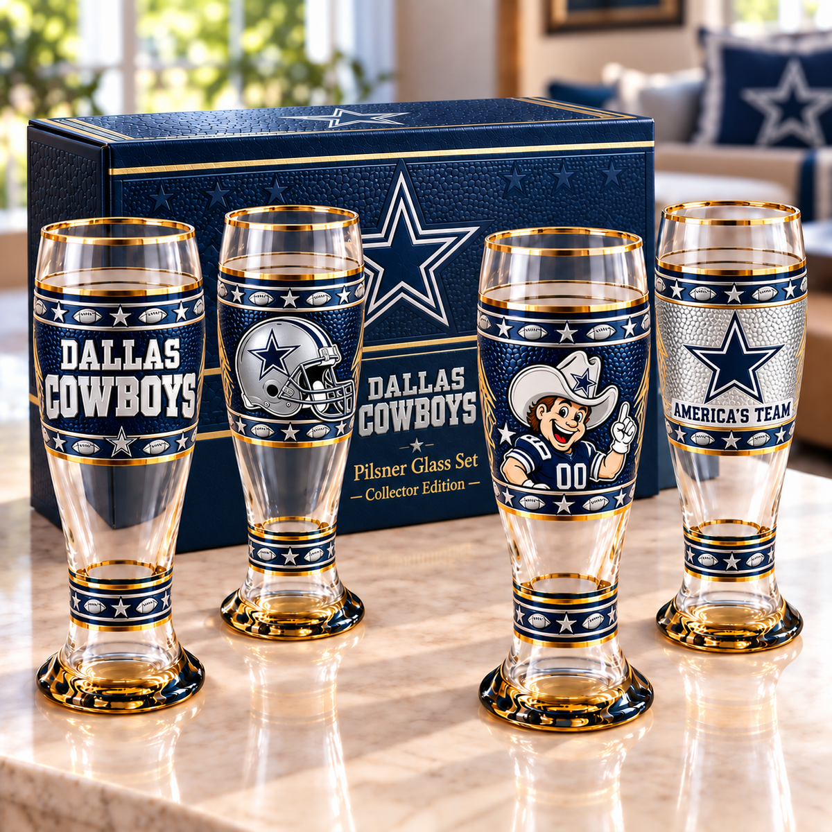 Premium DLCB Heritage Glass Gift Set HQH