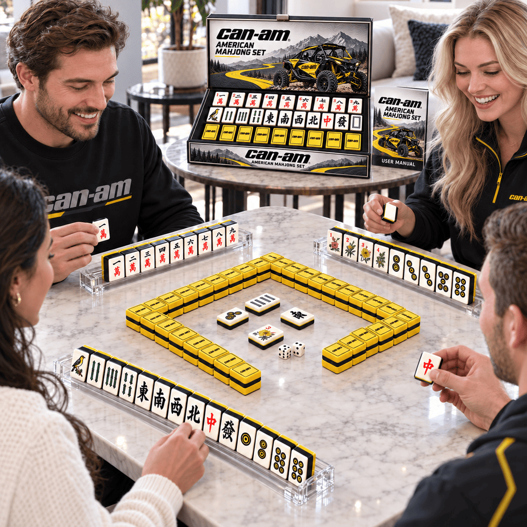 Premium CMA Mahjong Tiles Set TTMH