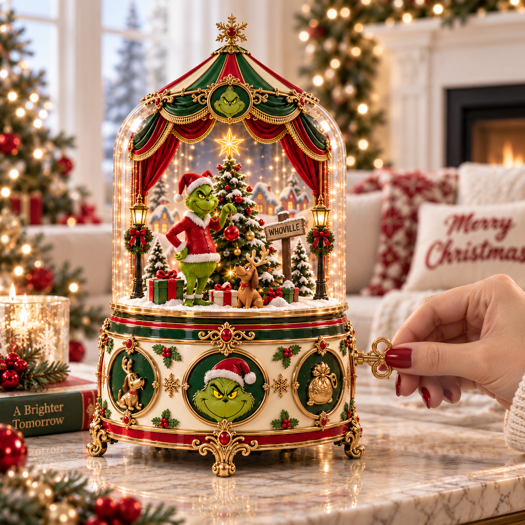 TGR Premium Christmas collector music box PTT