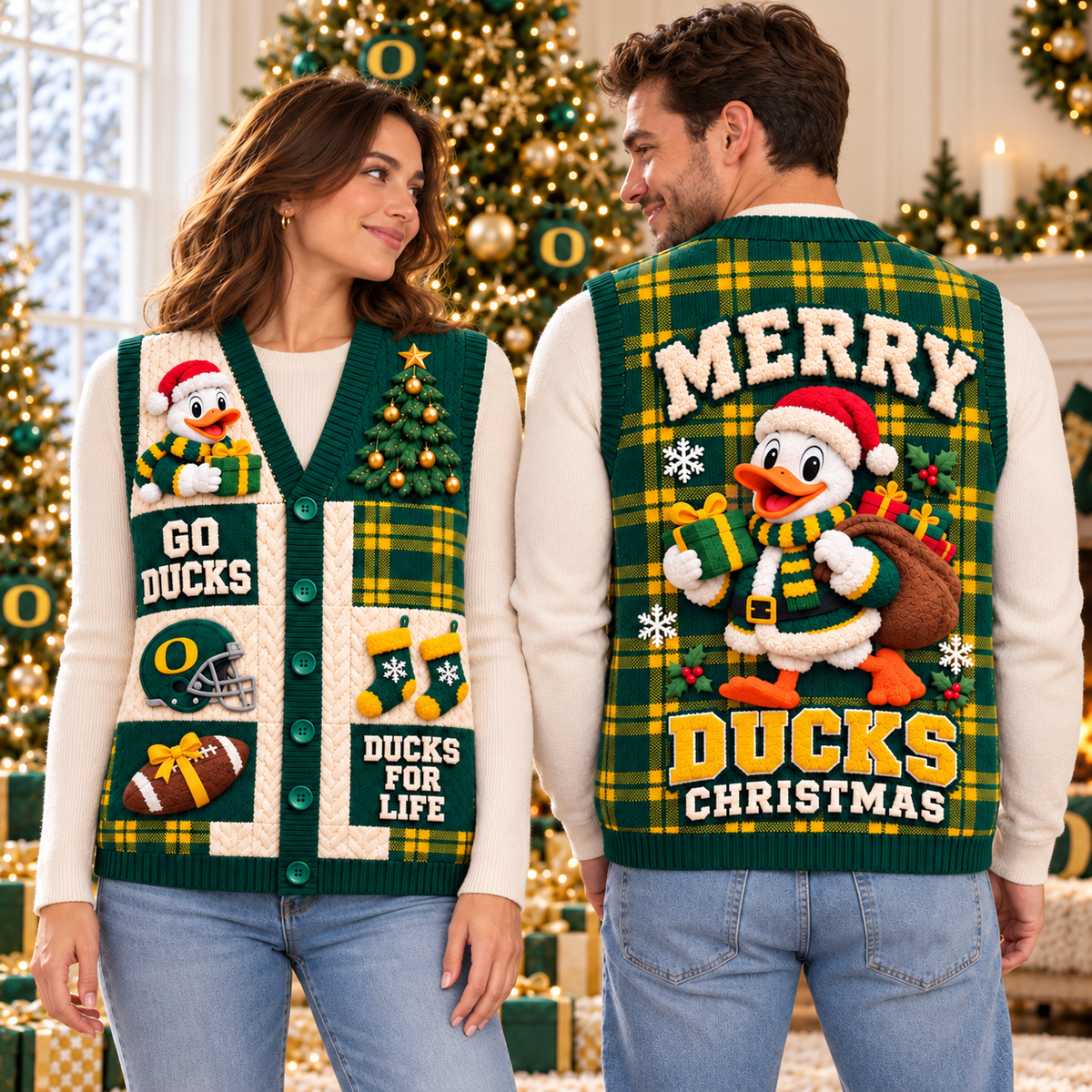 ORD Premium Christmas Cardigan Vest TMH