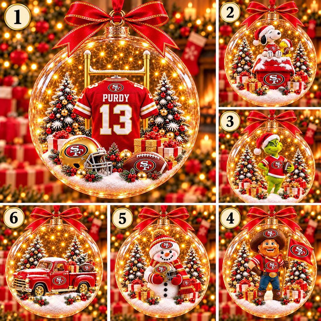 SF49 Christmas Ball Ornament PNPA