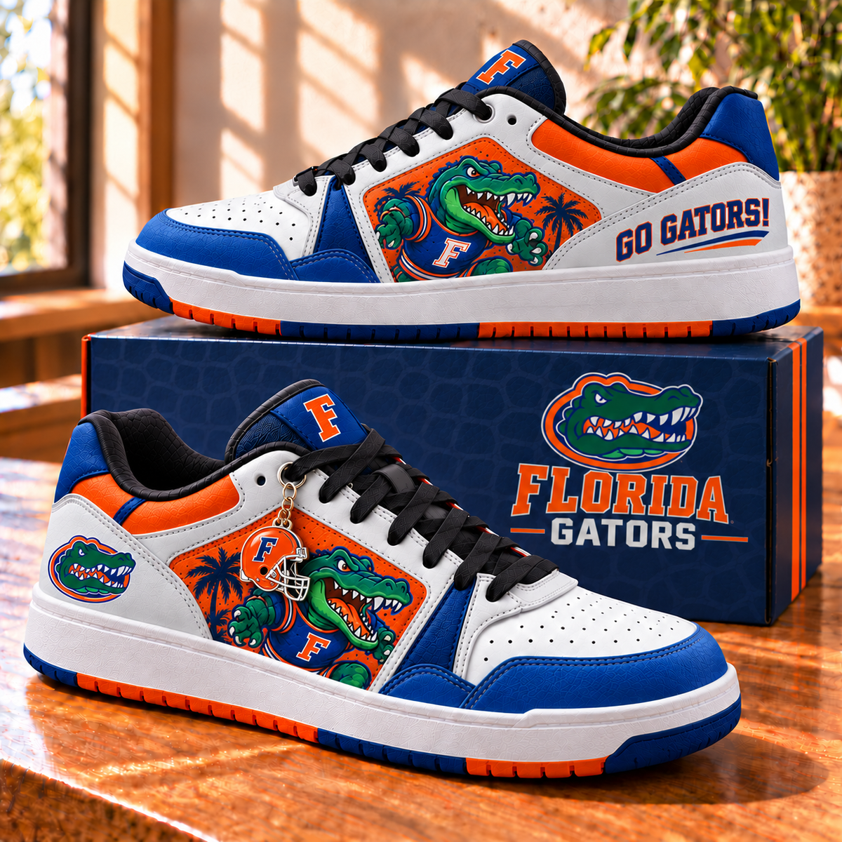 FGT Premium Low-Top Sneakers with Charm BMD