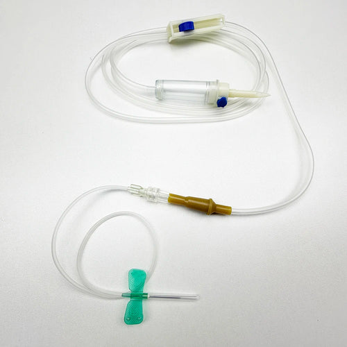 20Pcs Disposable Animal Infusion Set Screw Mouth Infusion Hose Animal Drip Injection Extended Infusion Tube