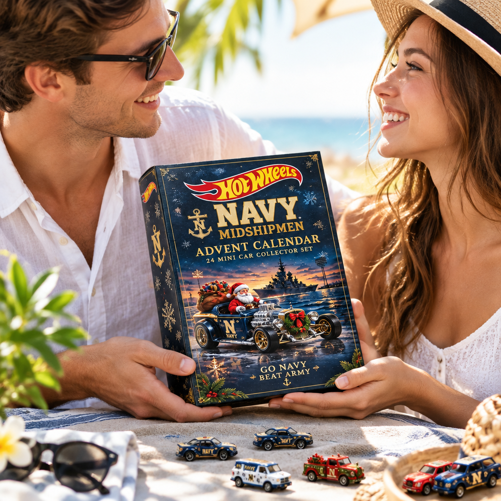 Navy Midshipmen Premium Mini Car Advent Calendar