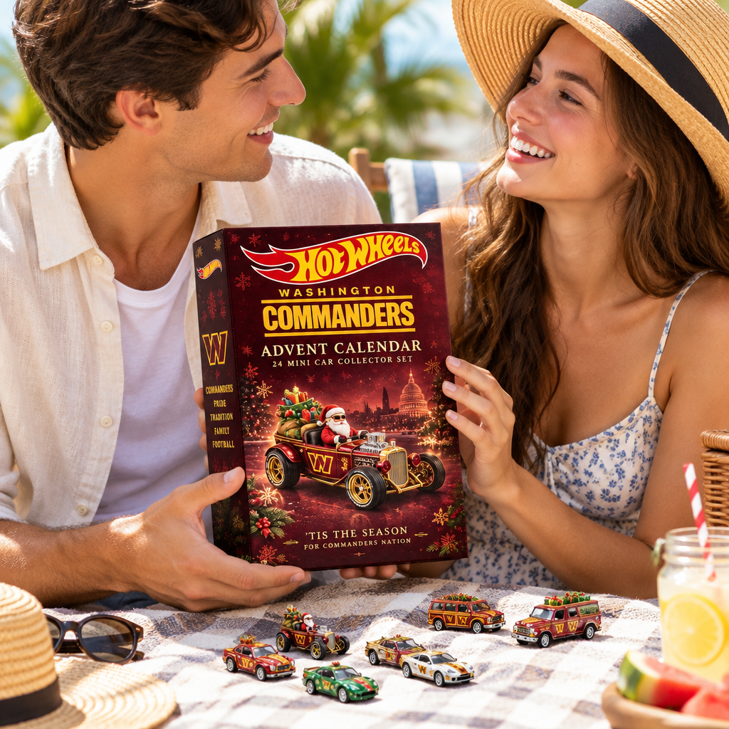 Washington Commanders Premium Mini Car Advent Calendar
