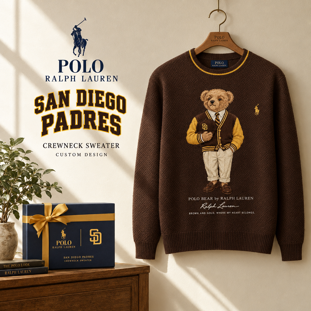 San Diego Padres Premium Crewneck Sweater
